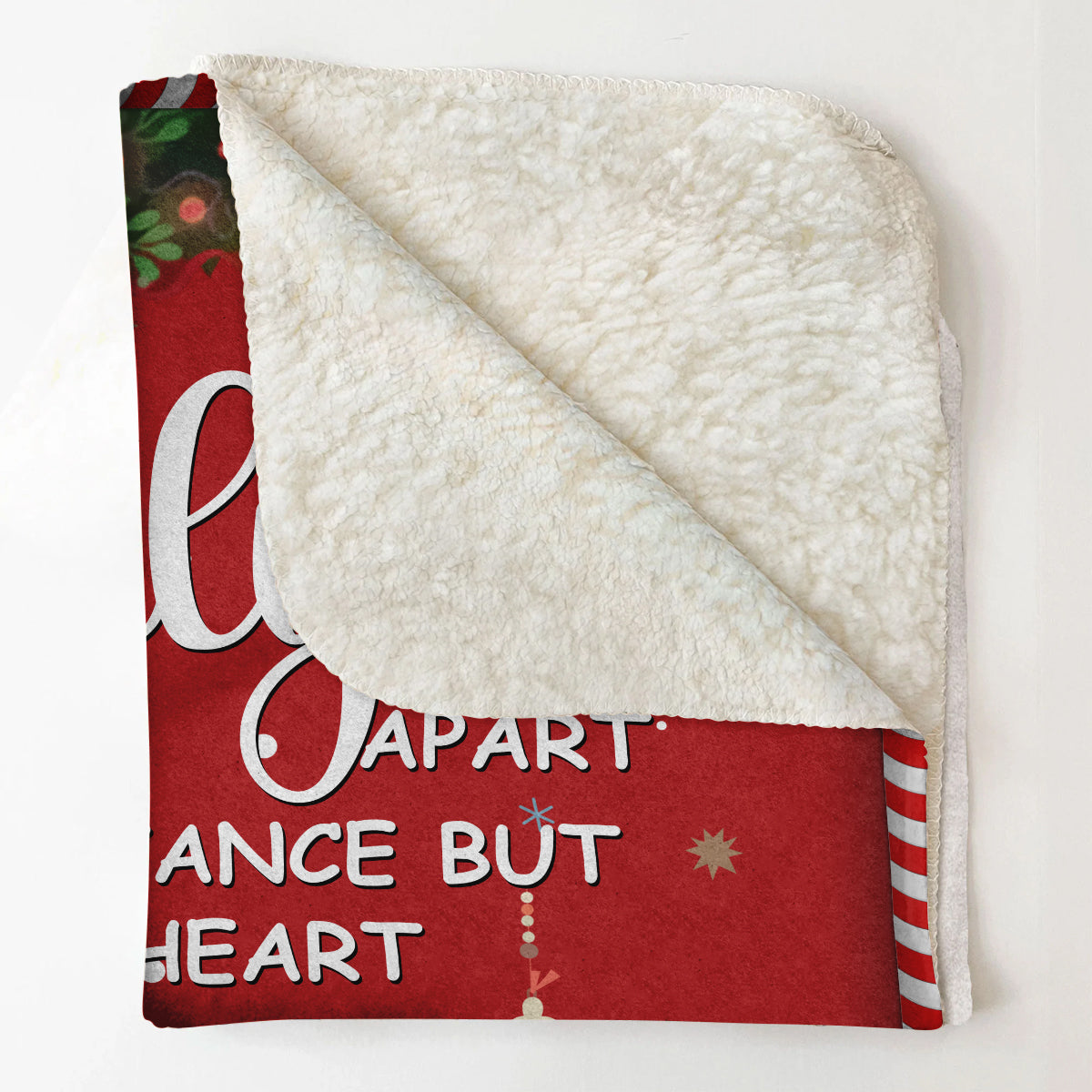 Family Never Apart Christmas - Personalized Blanket - Christmas Gift For Family
