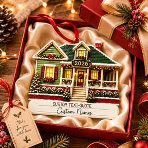 Where New Memories Begin - Real 3D Raised Ornament