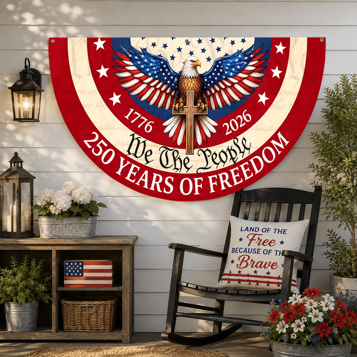 We The People 250 Years of Freedom - 250th Anniversary Flag