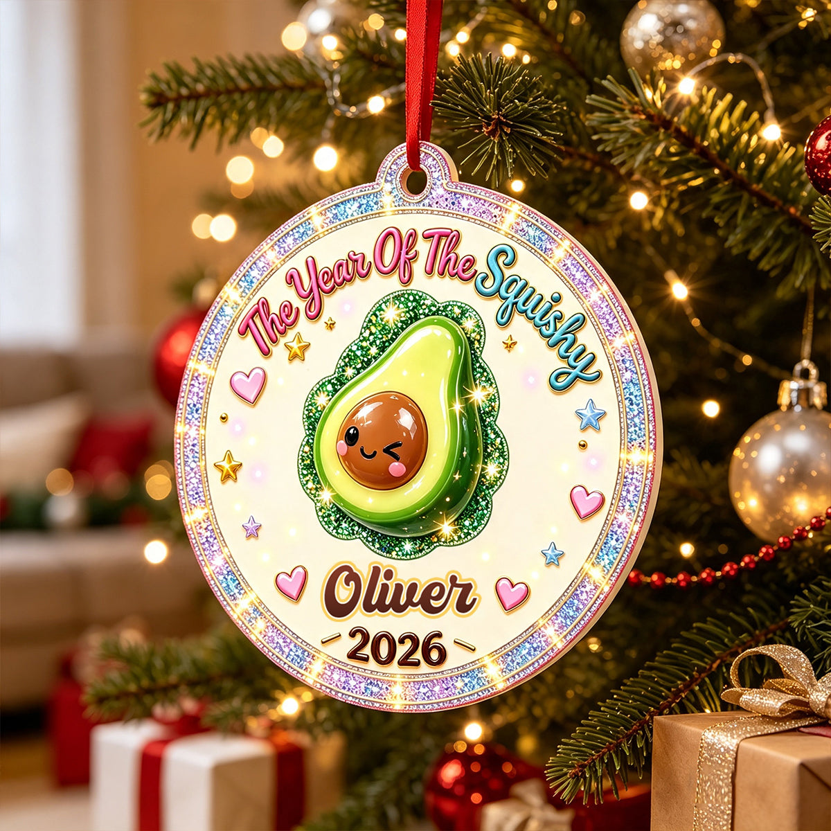 Cute Little Things - Personalized Real 3D Raised Ornament