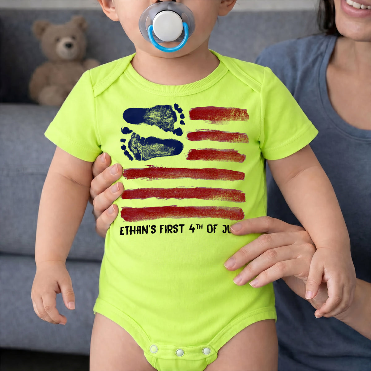 Born To Sparkle And Shine - Personalized Custom Baby Onesie