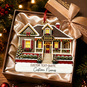 Where New Memories Begin - Real 3D Raised Ornament