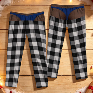 Custom Funny Pajama Pants - Personalized Christmas Birthday Gifts For Husband, Son, Grandson, Brother, Grandpa, Dad, Yourself - Oops That Was My Last Layer