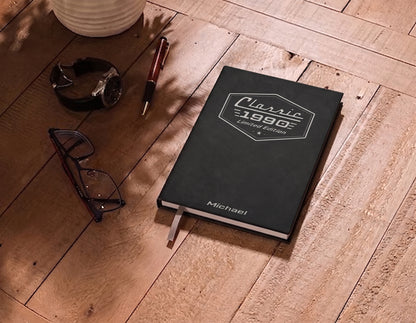 Classic Year Limited Edition - Personalized Hardcover Notebook