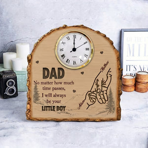 No Matter How Much Time Passes - Personalized Custom Acrylic Desk Clock