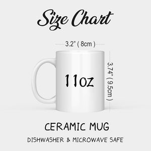 Admit It Life Would Be Boring Without Me Sketch - Personalized Custom Coffee Mug