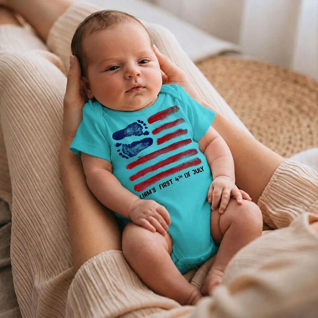 Born To Sparkle And Shine - Personalized Custom Baby Onesie