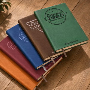 Classic Year Limited Edition - Personalized Hardcover Notebook