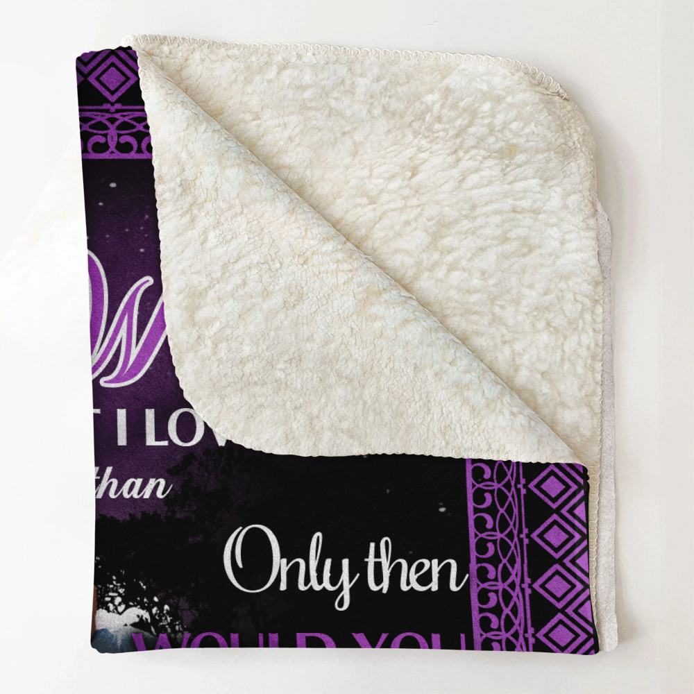 Gift For Wife Blanket, To My Wife Never Forget That I Love You - Love From Husband