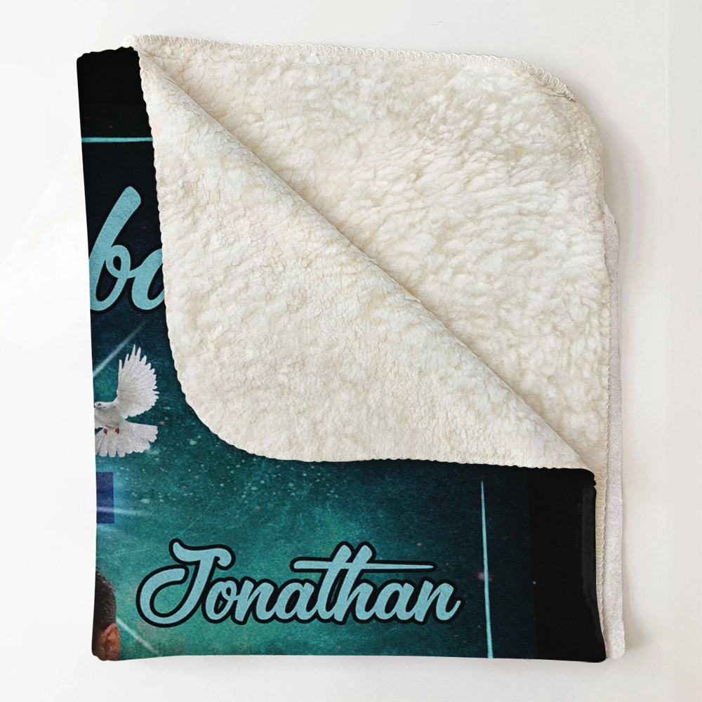 Gift For Husband Blanket, To My Husband Never Forget That I Love You Fleece Blanket