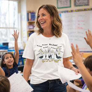 Funny Seagulls Calling Teacher - Personalized Shirt - Funny Gift For Teachers, Appreciation Gift