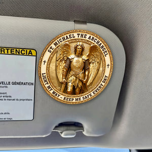 Archangel Michael Heaven’s Guardian - Car Visor Clip