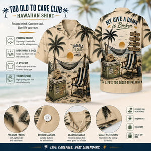 Not My Problem - Personalized Hawaiian Shirt