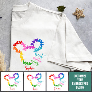 Best Mom Ever Mouse Ears - Personalized Shirt - Gift For Mom, Grandma, Sister