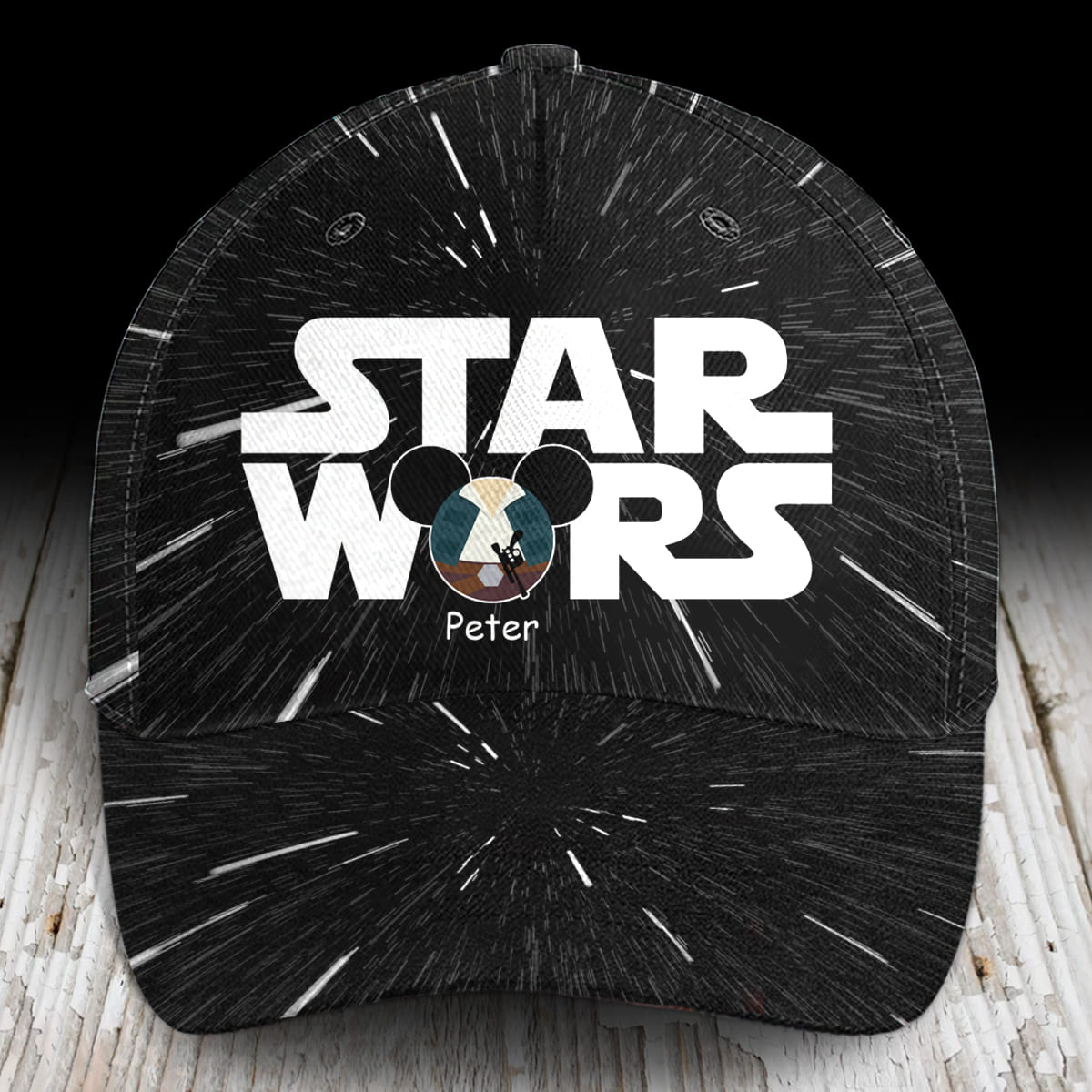 Star W Mouse Ears - Personalized Classic Cap - Gift For Father