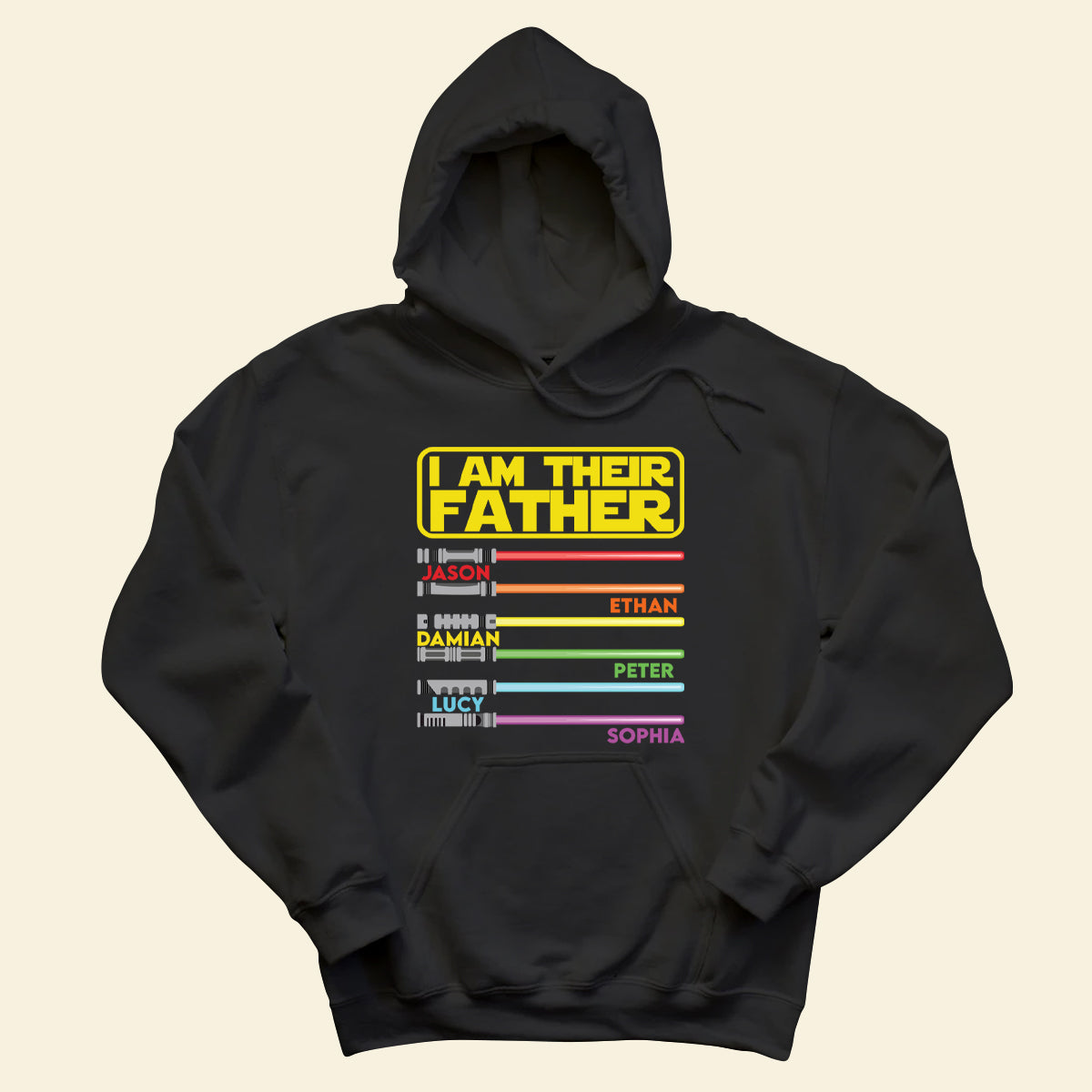 I Am Their Father - Personalized Apparel - Gift For Father, Dad, Daddy, Father's Day