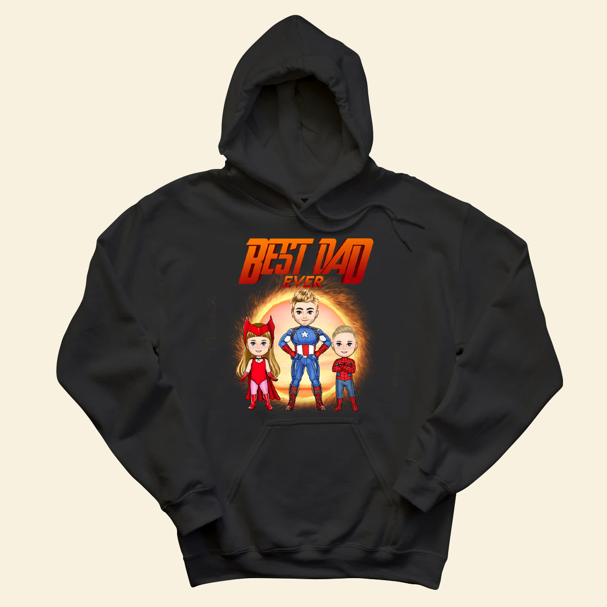 Best Dad In The Universe - Personalized Apparel - Gift For Father