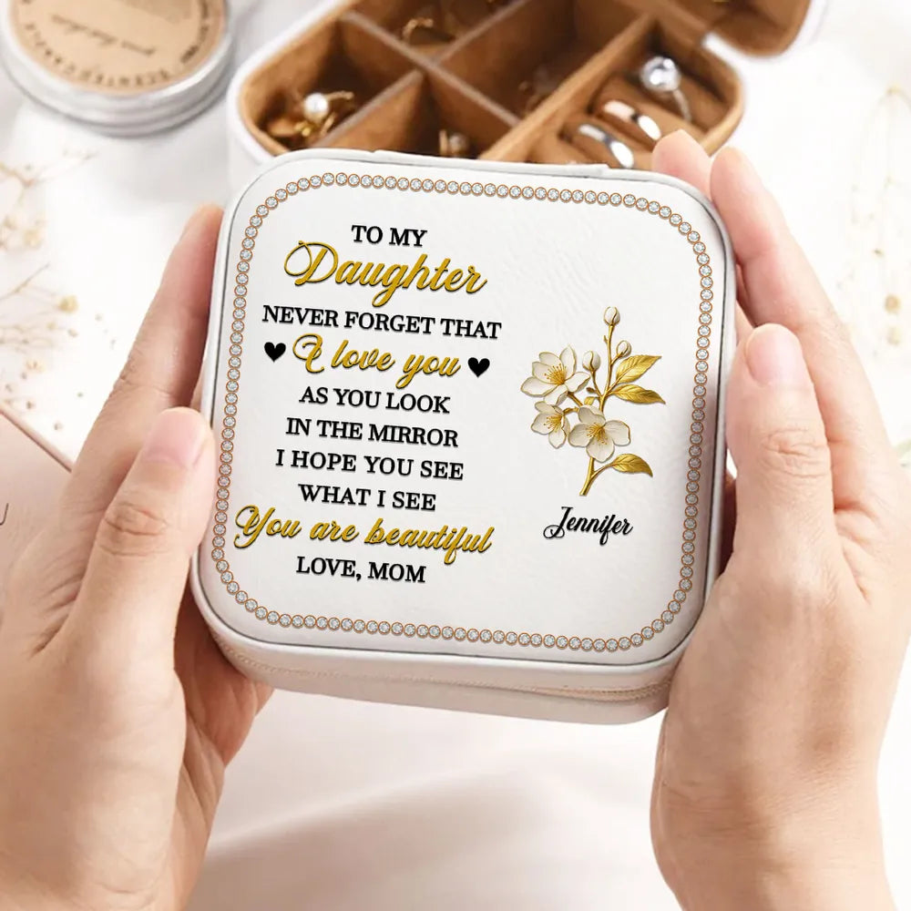 How Beautiful You Are - Personalized Custom Jewelry Box