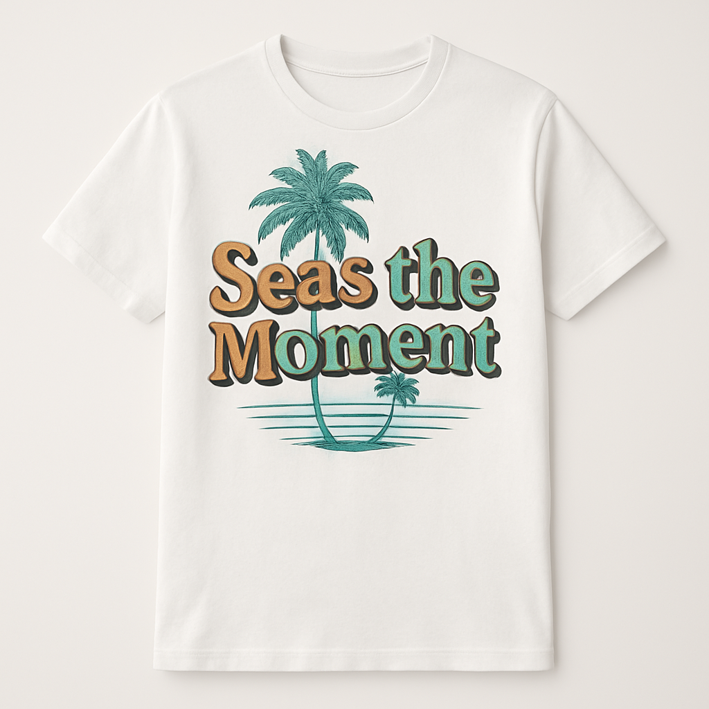 Seas the Moment Beach Babe T-Shirt – Palm Tree Graphic, Retro Summer Vibes, Ocean Lover Cute Coastal Tee Beach%20Babe%20prompt%20%2319%20studio%20mockup.png