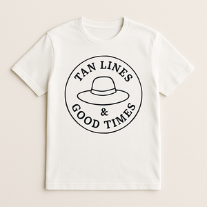 Tan Lines & Good Times Beach Babe T-Shirt – Cute Sun Hat Graphic, Summer Vibes Shirt, Trendy Vacation Top for Women Beach%20Babe%20prompt%20%2322%20studio%20mockup.png