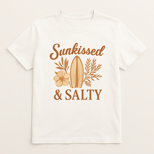 Sunkissed & Salty Beach Babe T-Shirt – Surfboard, Hibiscus & Tropical Floral Summer Tee – Cute Coastal Vibes Shirt for Women Beach%20Babe%20prompt%20%2334%20studio%20mockup.png