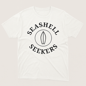 Seashell Seekers Beach Babe T-Shirt – Surfboard Graphic, Coastal Vibes, Cute Summer Beach Shirt for Ocean Lovers Beach%20Babe%20prompt%20%2338%20studio%20mockup.png