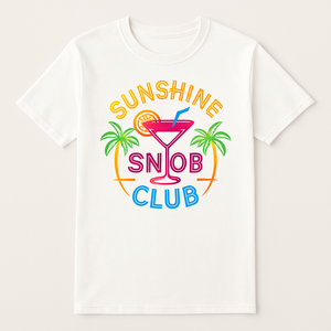 Sunshine Snob Club Neon T-Shirt – Beach Babe Graphic, Palm Trees & Cocktail, Summer Vacation Vibes, Fun Party Tee Beach%20Babe%20prompt%20%239%20studio%20mockup.png