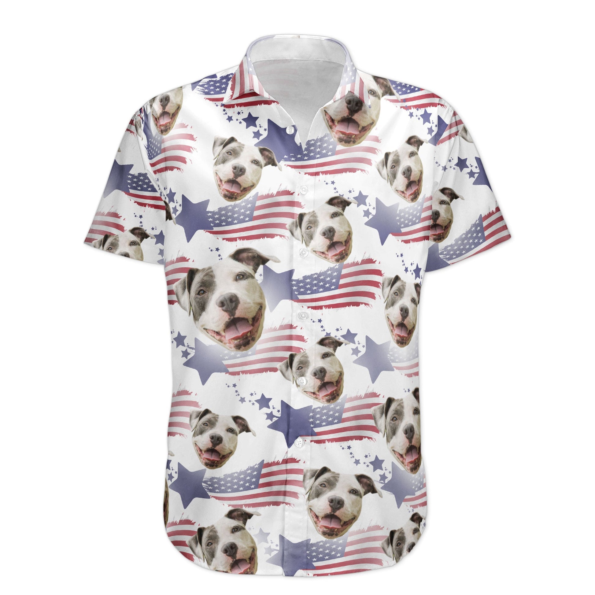 Best Dog Dad - Personalized Hawaiian Shirt, 4th July Gift For Dad, Father's Day Gift