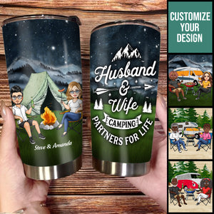 You And Me We Got It - Personalized Tumbler - Gift For Couple, Camping, Summer Vacation