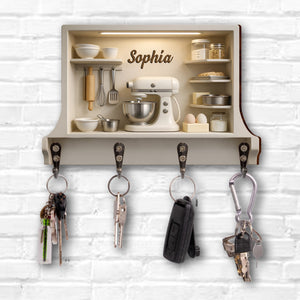 Customize Your Kitchen Essentials With Style, Personalized Key Holder, Gift For Home Chefs And Cooking Enthusiasts