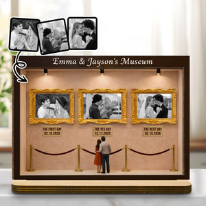 Special Moments and Milestones Museum Style Wood Plaque,Personalized Custom Wood Plaque,Gift For Couples