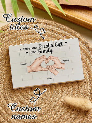This Is Us Personalized Building Brick Family Puzzle Building Brick Blocks Gift for Mother Gift For Father