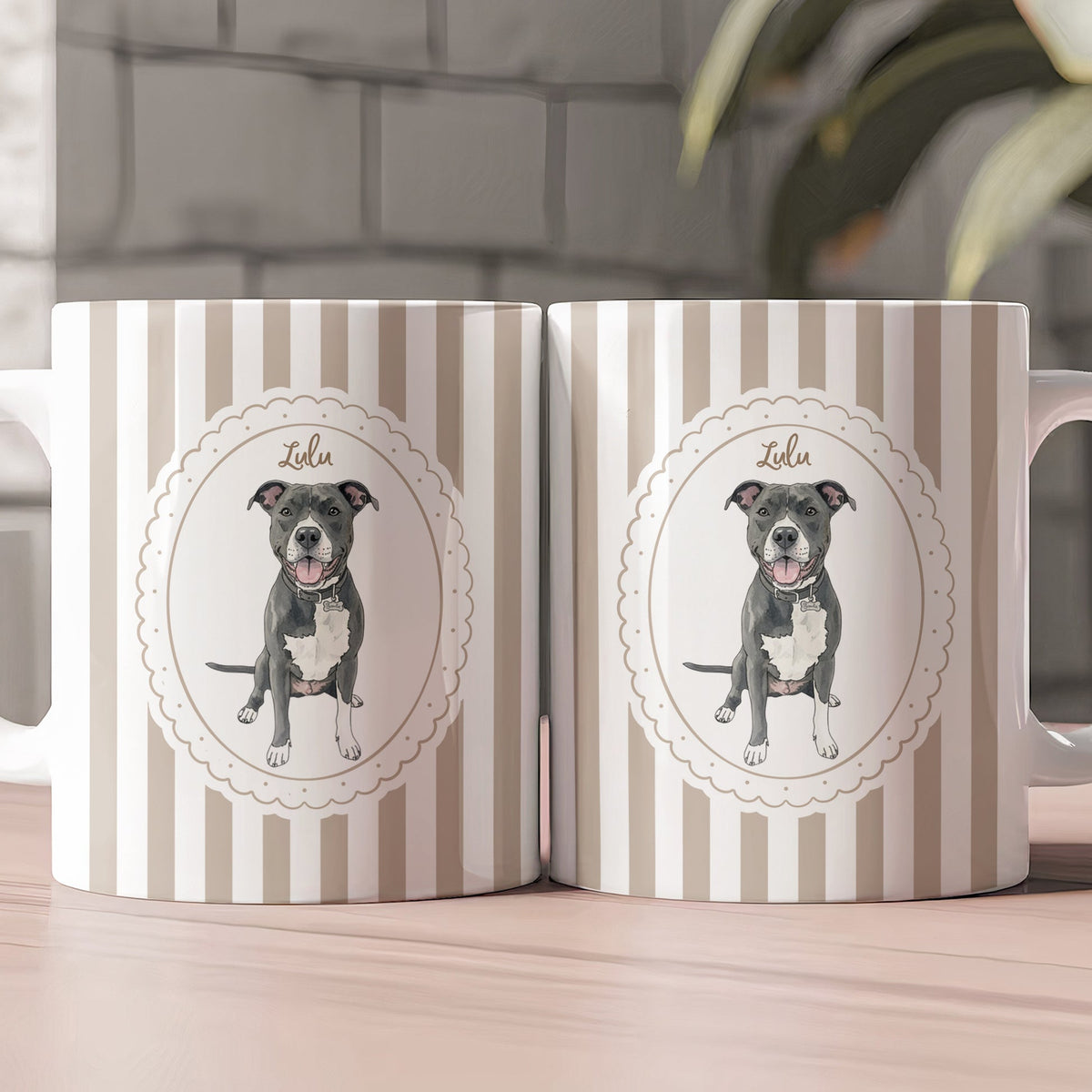 Custom Pet Portrait Watercolor New Version Gift For Dog Lover, Cat Lover - Personalized Mug