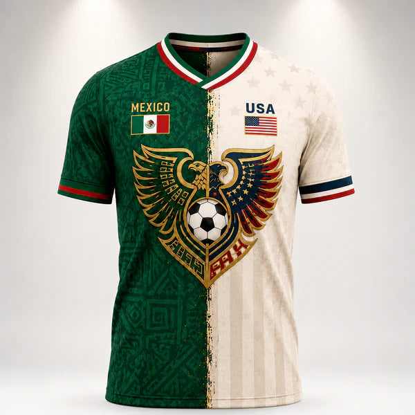 Personalized World Cup Soccer Jersey Custom Name & Number World Cup 2026 Split Pride Football Gift for Men