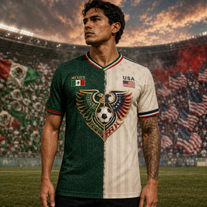 Personalized World Cup Soccer Jersey Custom Name & Number World Cup 2026 Split Pride Football Gift for Men