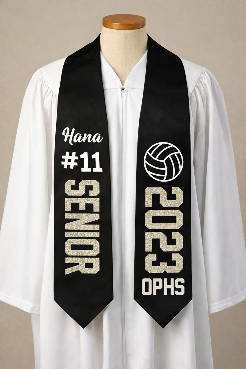 Senior Night 2026 Sashes / homecoming / Graduation / Sports / Custom / High School / Gift / soccer / volleyball / cheer.