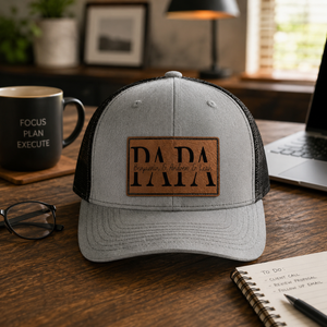 Custom Papa Hat with Kids Names - Personalized Dad Hat - Fathers Day Gift for Grandpa - Trucker Hat - Gift from Grandkids, Grandchildren