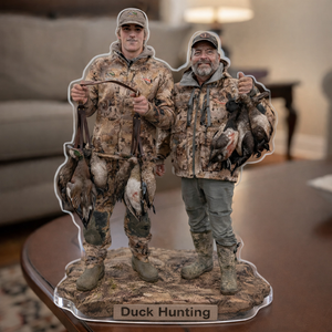 Custom From Any Photo - Personalized Hunting Custom Shaped Acrylic Plaque