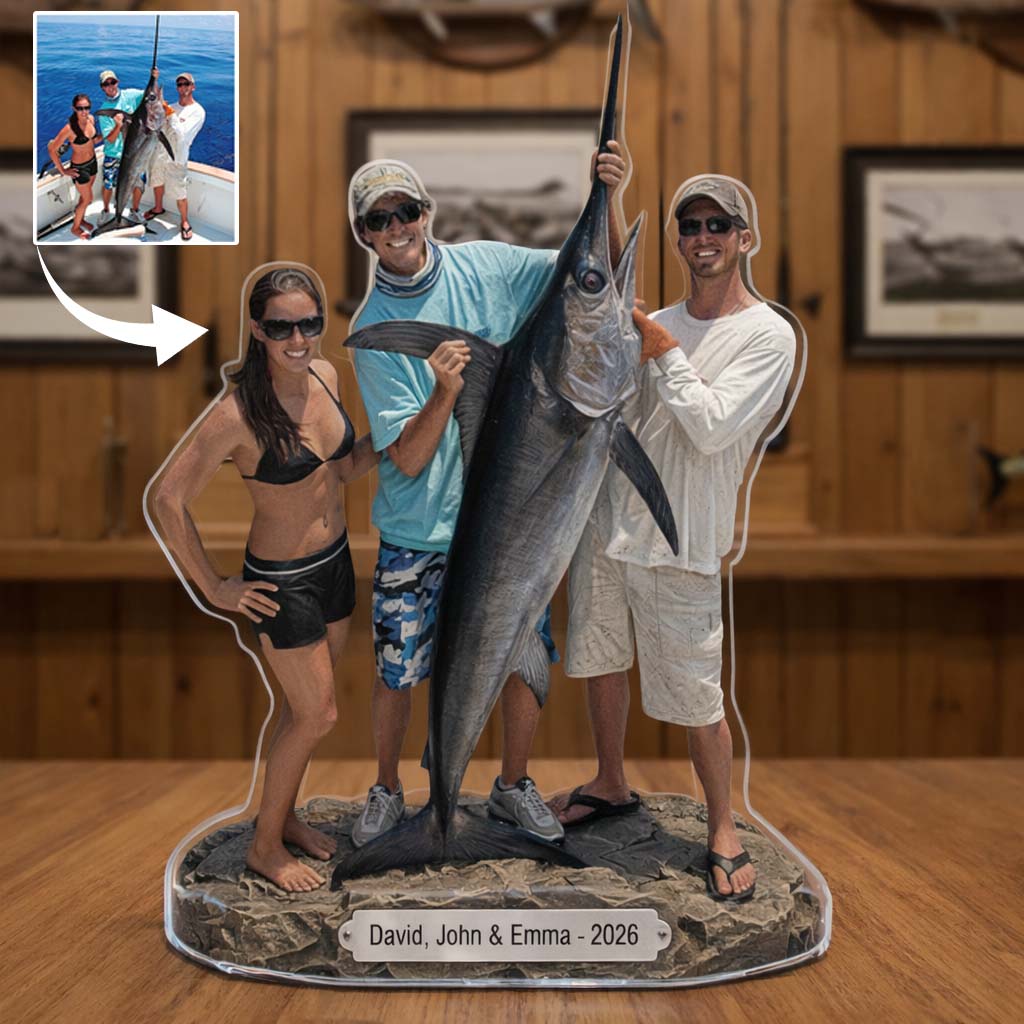 A Life on the Water Personalized Photo Acrylic Plaque