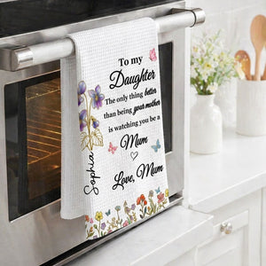 My Amazing Daughter - Personalized Kitchen Towel