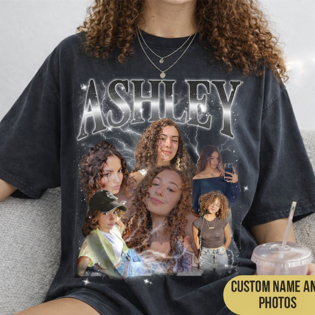 Custom Girlfriend Boyfriend T Shirts, Shirts with Face on it, Bachelorette Bootleg Shirt, Personalized Birthday Gift for Husband