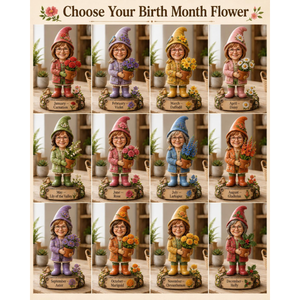Personalized Garden Gnome Caricature Figurine From Photo, Custom Gardener Decor