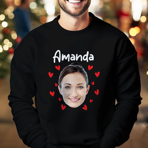 Couple Face Photo - Personalized Apparel - Gift For Couple