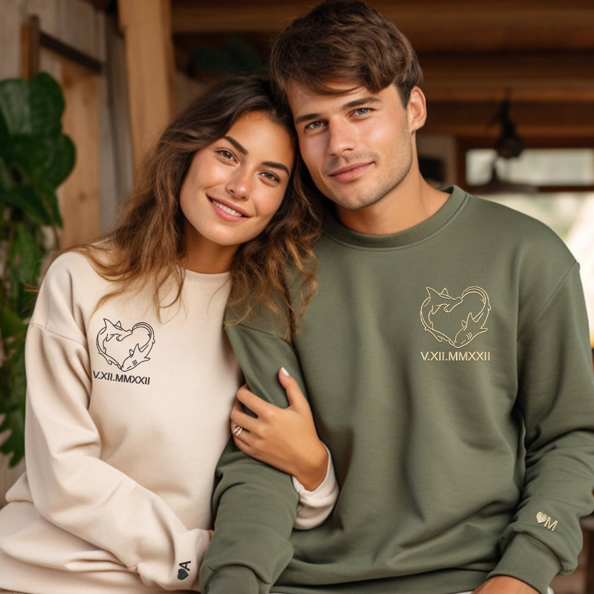 Custom Embroidered Shark Love Roman Numeral Matching Hoodies for Couples CustomEmbroideredSharkLoveMatchingHoodiesforCouples_7_5000x_22611745-4919-49d8-b3eb-ac3aa88ce391.jpg