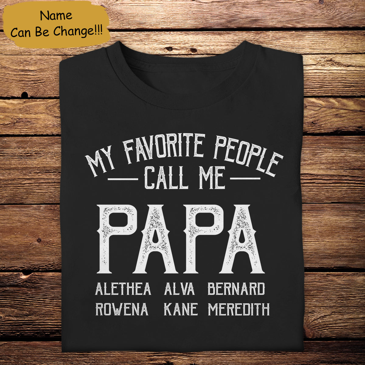 Custom Grandparent Day - Apparel - Gift For Father, Birthday Gift
