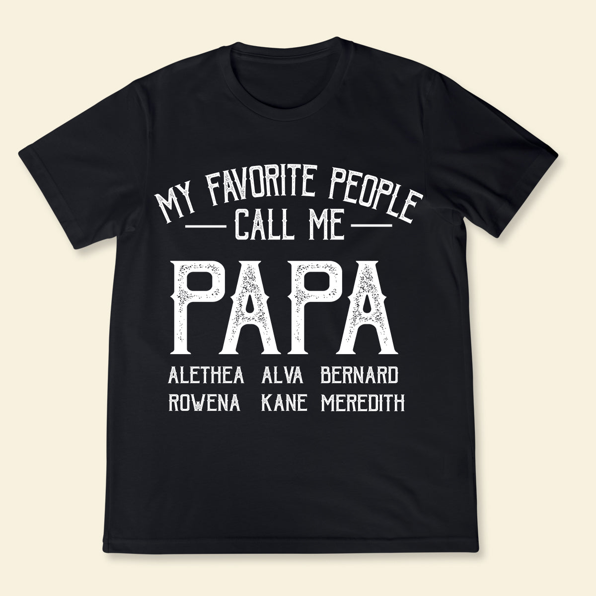 Custom Grandparent Day - Apparel - Gift For Father, Birthday Gift