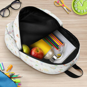 Custom Photo Bloom Notes For Kids - Personalized Backpack