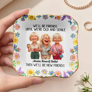 Custom Photo Caricature Until We Are Old And Senile - Personalized Ring Dish CustomPhotoCaricatureUntilWeAreOldAndSenile-PersonalizedRingDish-ELE3596-MN1136-MK2.jpg