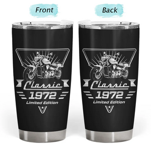 Custom Photo Classic Car Limited Edition - Personalized Tumbler