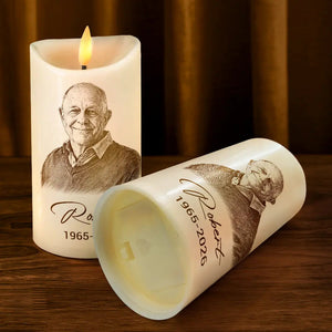 Custom Photo Pencil Sketch Memorial Family Dog Cat Portrait - Personalized Flameless LED Candle CustomPhotoPencilSketchMemorialFamilyDogCatPortrait-MOCKUPWEB3.jpg